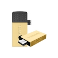 USB 32GB  Transcend  380 золото (USB+microUSB) for Android smartphon